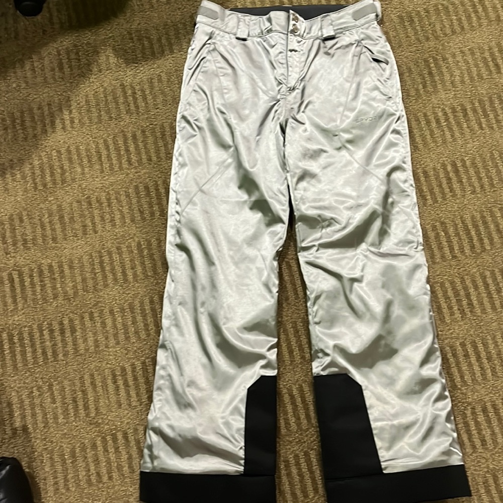 Spyder Silver Ski Pants - Girls 16 - Barely Worn